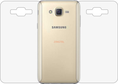 ZINGTEL Back Screen Guard for SAMSUNG GALAXY J7 V (Matte Finish)(Pack of 2)
