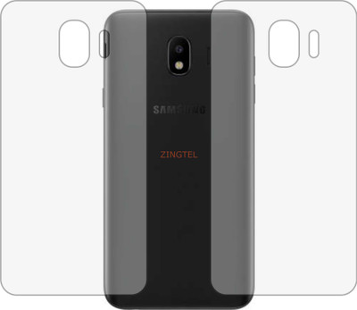 ZINGTEL Back Screen Guard for SAMSUNG GALAXY J4 (Matte Finish)(Pack of 2)