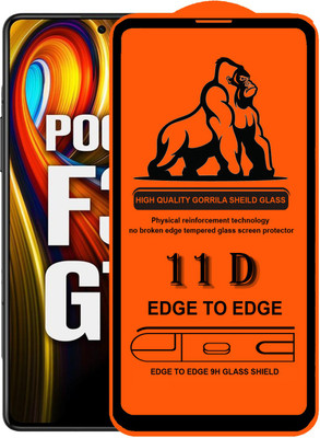 Forego Edge To Edge Tempered Glass for POCO 3 GT(Pack of 1)