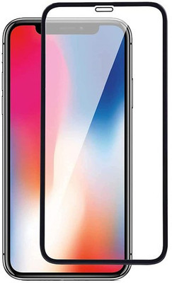 kmPPoWeR Edge To Edge Tempered Glass for Apple iPhone X(Pack of 1)
