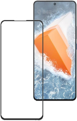 Q Box Edge To Edge Tempered Glass for Poco M4 Pro 5G(Pack of 1)