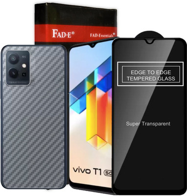 FAD-E Edge To Edge Tempered Glass for Vivo T1 5G(Pack of 1)