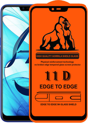 HQ Protection Edge To Edge Tempered Glass for Oppo A5(Pack of 1)