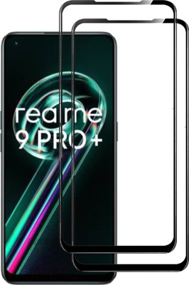 BRENZZ Edge To Edge Tempered Glass for Realme 9 Pro Plus(Pack of 2)