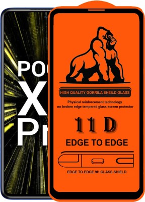 Forego Edge To Edge Tempered Glass for POCO X3 Pro(Pack of 1)
