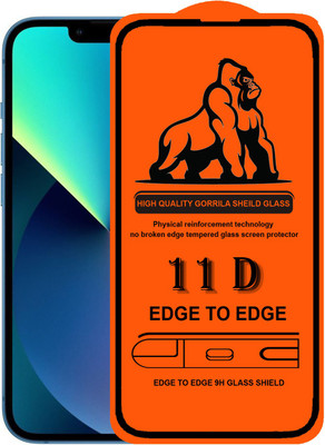 GABZO Edge To Edge Tempered Glass for Tecno Pova 2(Pack of 1)