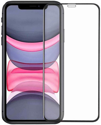 kmPPoWeR Edge To Edge Tempered Glass for Apple iphone 11(Pack of 1)
