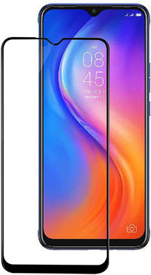 GDBUY Edge To Edge Tempered Glass for Tecno Spark 8C(Pack of 1)