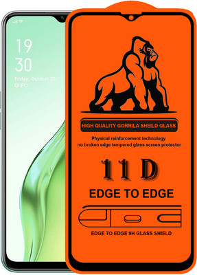 Forego Edge To Edge Tempered Glass for OPPO A31(Pack of 1)