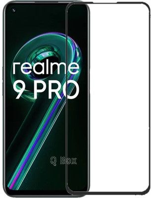 Q Box Edge To Edge Tempered Glass for Realme 9 Pro(Pack of 1)
