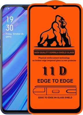 HQ Protection Edge To Edge Tempered Glass for Oppo A15(Pack of 1)
