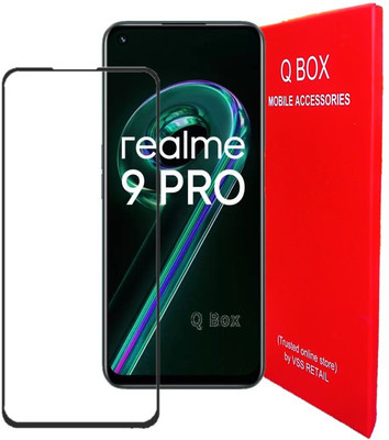Q Box Edge To Edge Tempered Glass for Realme 9 Pro(Pack of 1)