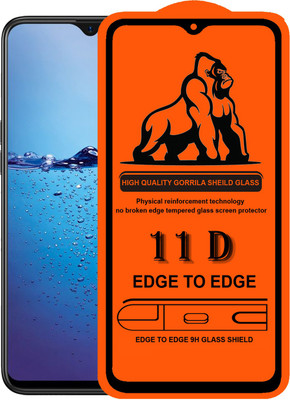 HQ Protection Edge To Edge Tempered Glass for Oppo F9(Pack of 1)