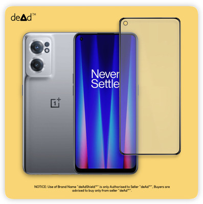 deAdShield Edge To Edge Tempered Glass for OnePlus Nord CE 2 5G(Pack of 1)