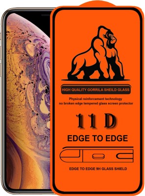 Forego Edge To Edge Tempered Glass for Apple iPhone XS Max(Pack of 1)