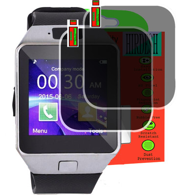 hirdesh Screen Guard for DZO9 SMART WATCH(Pack of 2)
