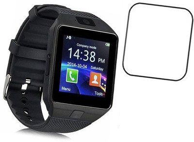 zxb Screen Guard for DZ09 Black 4G(Pack of 2)