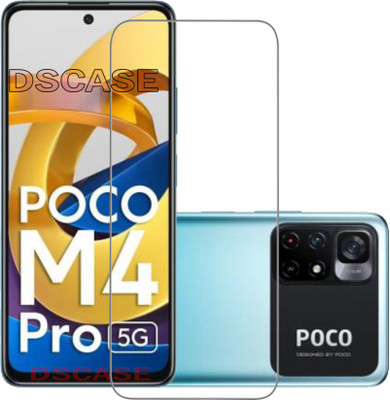 DSCASE Tempered Glass Guard for POCO M4 Pro 5G(Pack of 1)
