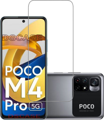 DSCASE Tempered Glass Guard for POCO M4 Pro 5G(Pack of 1)