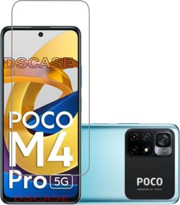 DSCASE Tempered Glass Guard for POCO M4 Pro 5G(Pack of 1)
