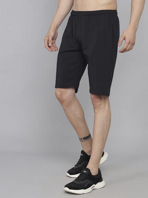 IMSA MODA Solid Men Black Regular Shorts