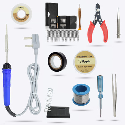 Hillgrove HGCM208M2 11in1 Soldering Iron Tool Kit Set with 25in1 Screwdriver Set Power & Hand Tool Kit(11 Tools)