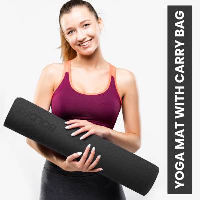 BOLDFIT ProGrip Yoga Mat for men and women, (6mm) Extra Thick, Black 6 mm  Yoga Mat - Price History