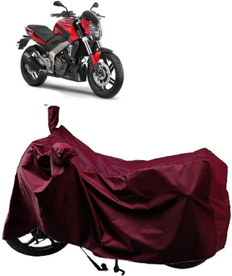Autoprime Two Wheeler Cover for Bajaj(Pulsar 250, Maroon)