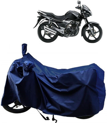 AutoFave Two Wheeler Cover for Suzuki(GS, Blue)