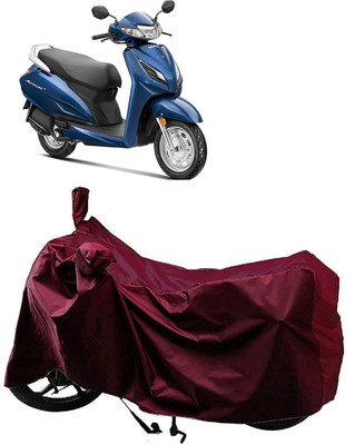 AutoKick Two Wheeler Cover for Honda(Activa 6G, Maroon)
