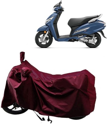 AutoFave Two Wheeler Cover for Honda(Activa 125, Maroon)