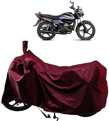 Autoprime Two Wheeler Cover for Hero(Splendor NXG, Maroon)