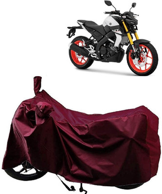 AutoFave Two Wheeler Cover for Yamaha(MT-15 BS6, Maroon)