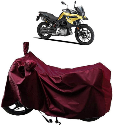 AutoFave Two Wheeler Cover for BMW(F 750 GS, Maroon)