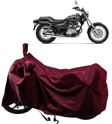 Autoprime Two Wheeler Cover for Bajaj(Eliminator, Maroon)