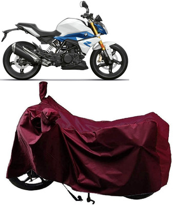 AutoFave Two Wheeler Cover for BMW(G 310 R, Maroon)
