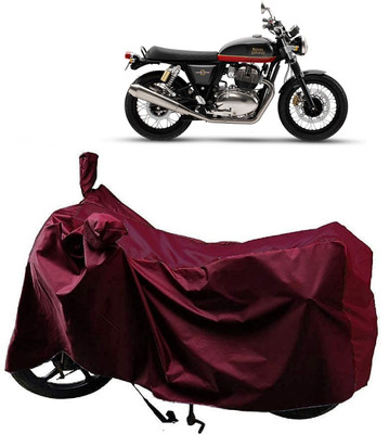 ANTOFY Two Wheeler Cover for Royal Enfield(Enticer, Maroon)