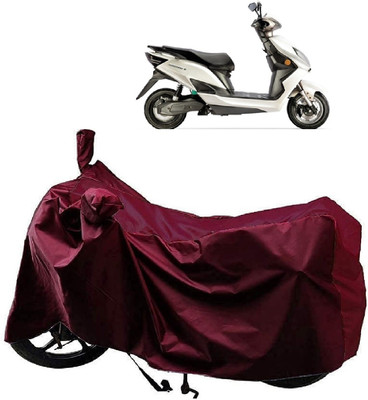 AutoFave Two Wheeler Cover for Bajaj(ComforTec, Maroon)