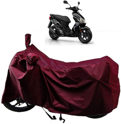 Autoprime Two Wheeler Cover for Yamaha(Jog R, Maroon)