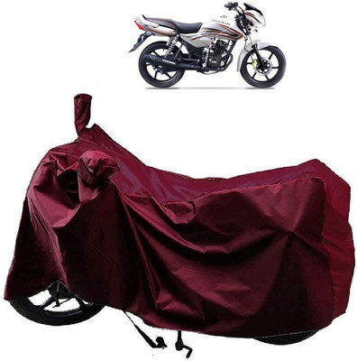 Autoprime Two Wheeler Cover for TVS(Phoenix 125, Maroon)