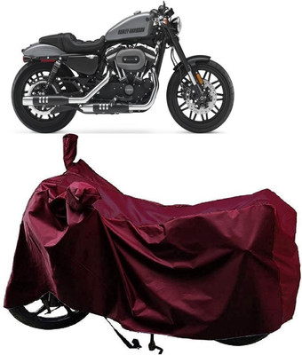 Autoprime Two Wheeler Cover for Harley Davidson(Roadster, Maroon)