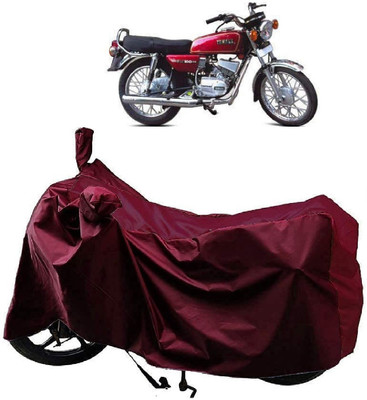 Autoprime Two Wheeler Cover for Yamaha(RX 100, Maroon)