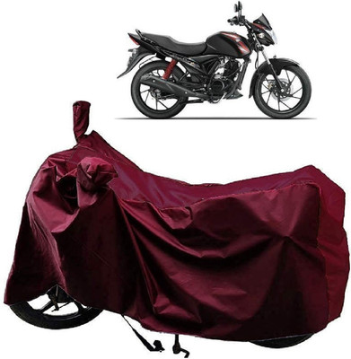 Mdstar Two Wheeler Cover for Suzuki(Sling Shot Plus, Maroon)