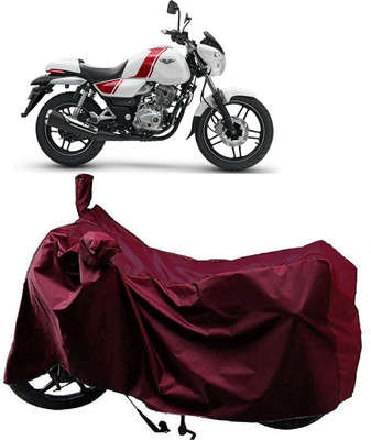 AutoFave Two Wheeler Cover for Bajaj(V15, Maroon)