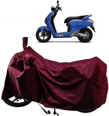 ANTOFY Two Wheeler Cover for 22Motors(Flow, Maroon)
