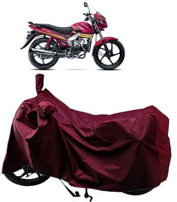 AutoFave Two Wheeler Cover for Mahindra(Centuro Rockstar, Maroon)