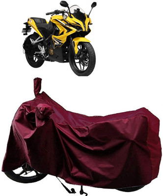 Autoprime Two Wheeler Cover for Bajaj(Pulsar, Maroon)