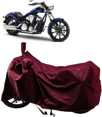 ANTOFY Two Wheeler Cover for Honda(VT 1300CX, Maroon)