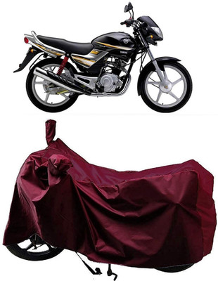 ANTOFY Two Wheeler Cover for Yamaha(Libero, Maroon)