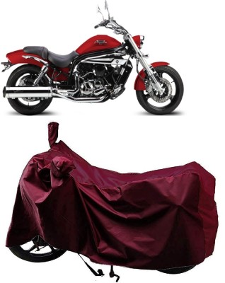 Autoprime Two Wheeler Cover for Hyosung(Aquila Pro 650, Maroon)